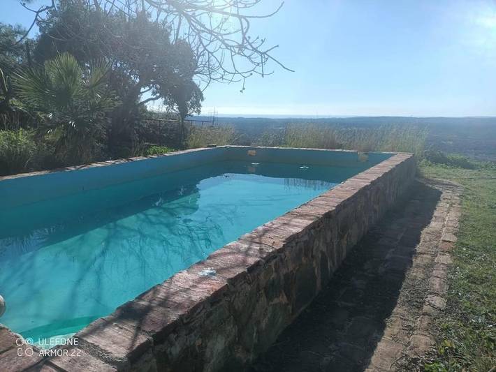 Casa de vacaciones para 8 personas, con vistas además de balcón y piscina en Sierra Norte de Sevilla - 2