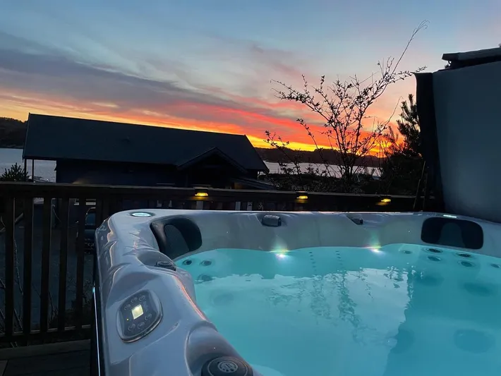 Ferienhaus für 11 Personen, mit Ausblick und Sauna sowie Garten, mit Haustier - 1