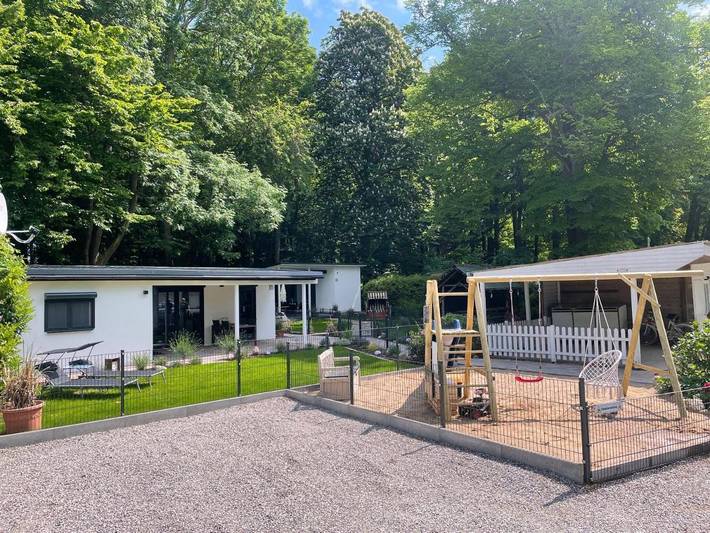 Bungalow für 4 Personen, mit Ausblick und Garten am Salzhaff