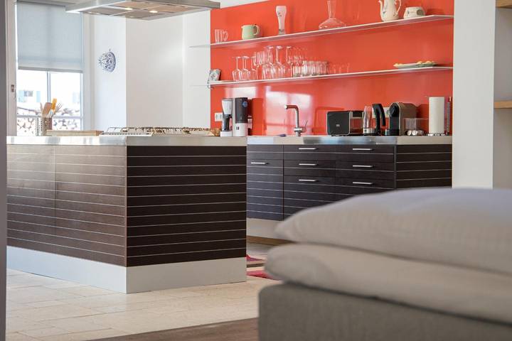 Ferienwohnung für 4 Personen, mit Terrasse und Garten