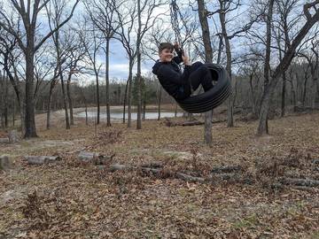Log Cabin for 11 Guests in Lake Texoma, Oklahoma, Picture 2