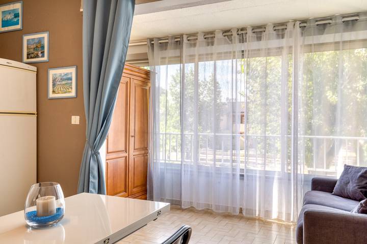Estudio entero, Estudio 'Les Saules' con aire acondicionado in Grau d’Agde, Agde