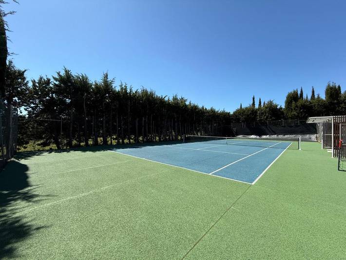 Location de vacances pour 4 personnes, avec piscine et jardin ainsi que bassin pour enfant et vue à Saint-Guiraud - 3