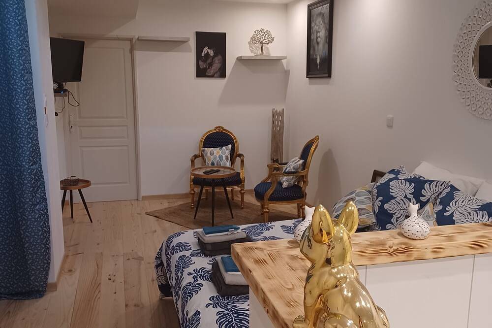 Chambre d'Emma, whirlpool bath, free Wi-Fi, free private parking in Neufmaisons, Lunéville region