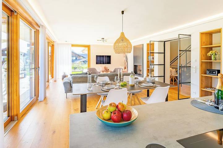 Ferienhaus für 7 Personen, mit Balkon