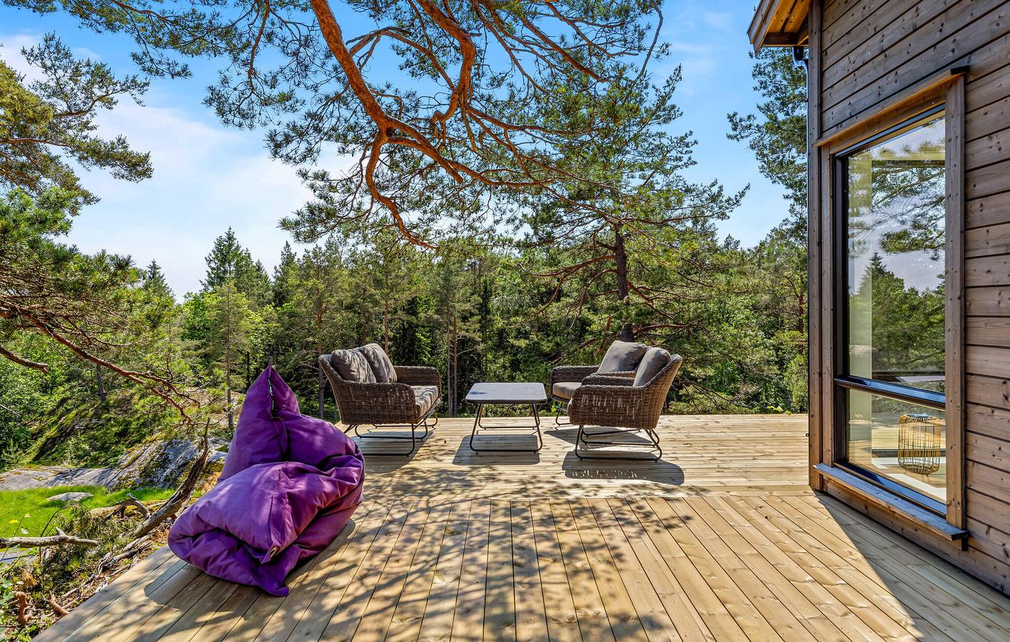 Vakantiehuis voor 9 personen met terras in Risør (gemeente)