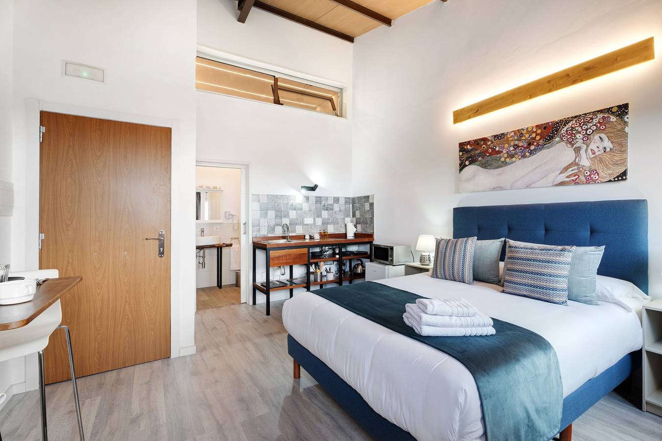Appartement entier, Appartement de vacances 'Casa Lomo El Aire Brezo' avec vue sur la mer, piscine partagée et Wi-Fi in San Cristóbal de La Laguna, Tenerife du Nord