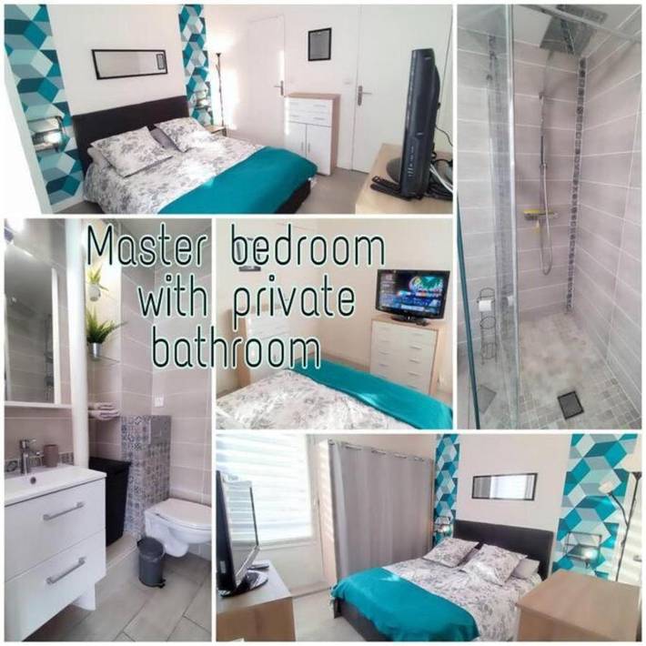 Gîte pour 4 personnes, avec Terrasse et Vue à Massy - 2