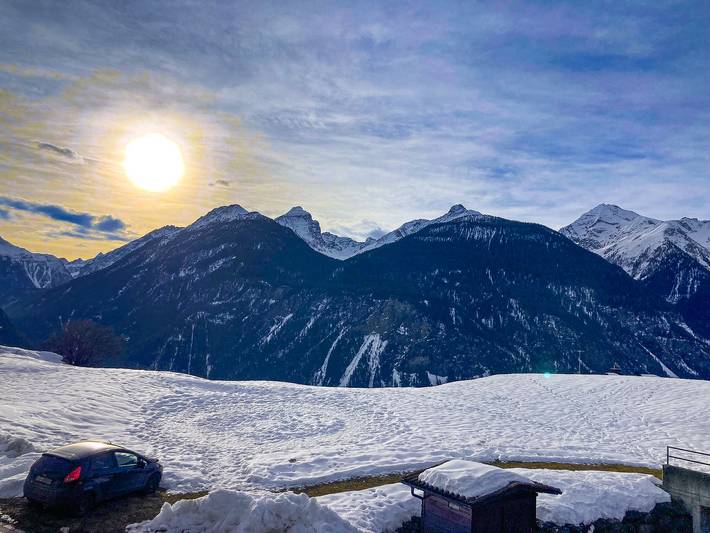 Ferienwohnung für 2 Personen, mit Balkon und Ausblick in Graubünden - 3
