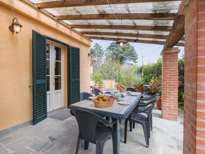 Location de vacances pour 7 personnes, avec jardin ainsi que terrasse et vue, animaux acceptés dans Corsanico Bargecchia - 3