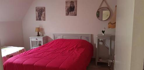 Location de vacances pour 4 personnes, avec terrasse et vue à Nampont