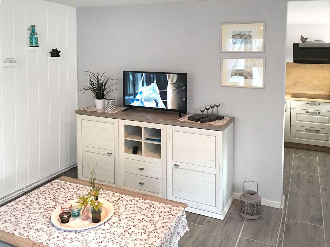 Ganze Wohnung, Ferienhaus Gaude Tiet mit Garten für 2 Personen in Kirchdorf (Poel), Nordwestmecklenburg (Wismar und Umgebung)