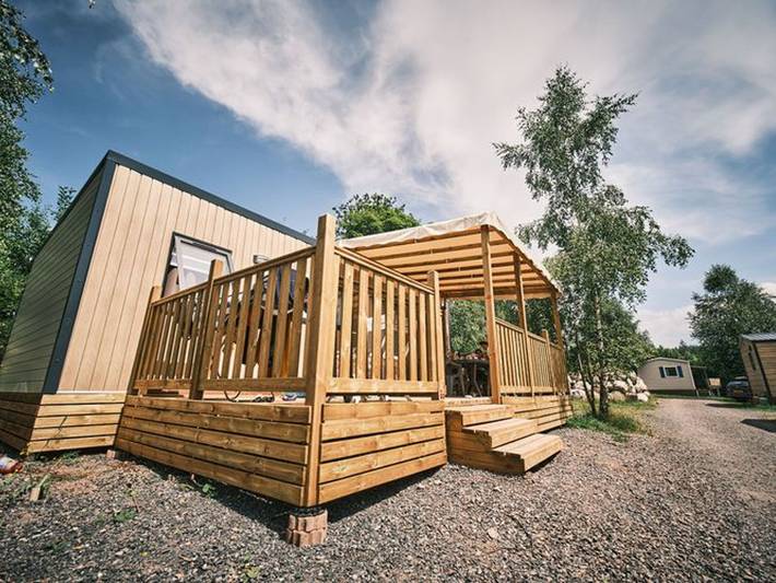 Camping für 6 Personen, mit Pool und Terrasse in den Vogesen