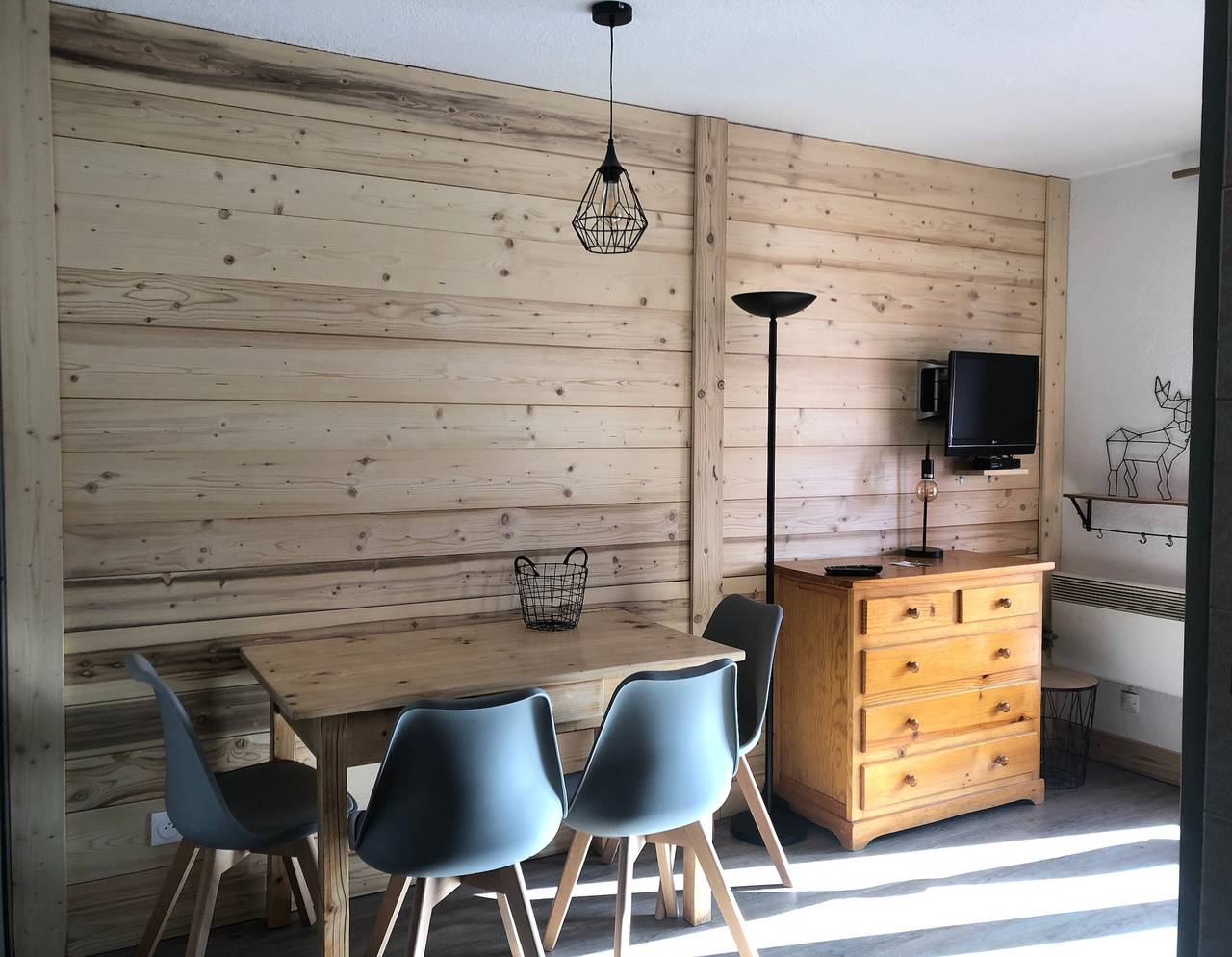Studio entier, Studio « For 4-5 - G3 » avec vue sur la montagne et balcon in Vénosc, Les Deux Alpes