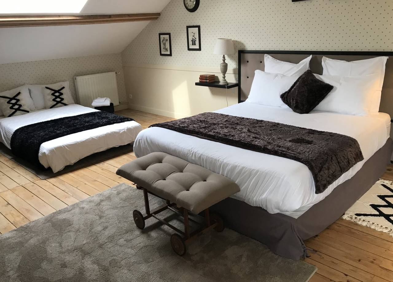 Les Bergeronnettes - Chambres d'hôtes et gîtes à Bergerac - Chambre double Les Rossignols in Bergerac, Périgord Pourpre