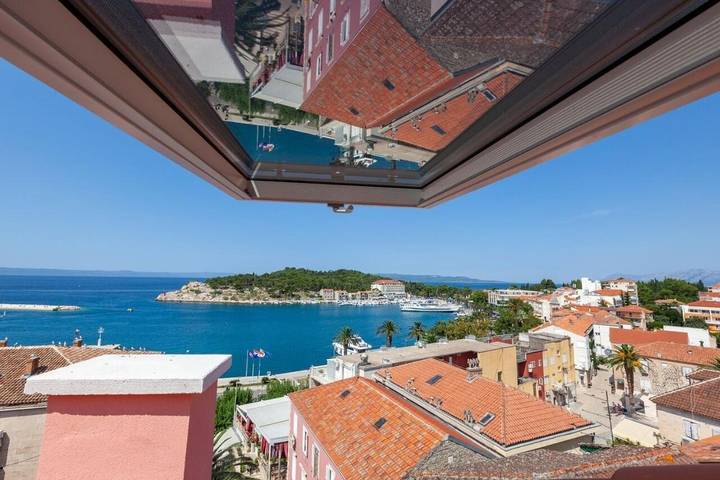 Maison d’hôte pour 4 personnes, avec balcon à Makarska - 3