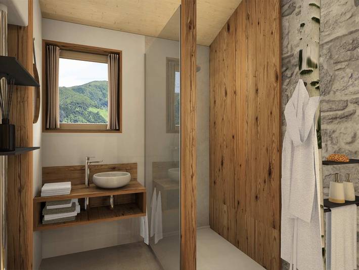 Hütte für 5 Personen, mit Terrasse und Garten in Grünten - 2