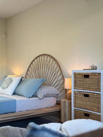 Gîte pour 2 personnes, avec jardin dans Anse Mabouyas