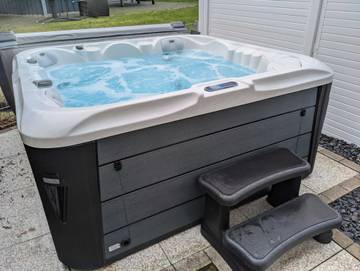 Ferienwohnung für 5 Personen, mit Sauna und Garten sowie Seeblick, mit Haustier in Göhren-Lebbin