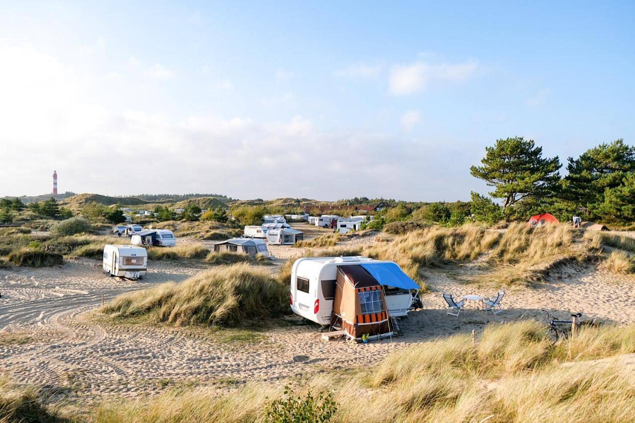 Comfort Pitch approx. 80 sqm for Caravans (bring your own vehicle) in Wittdün, Amrum