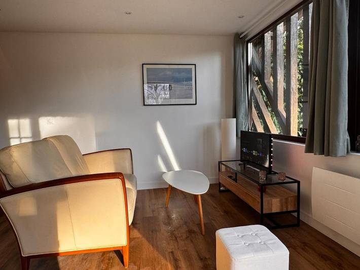 Location de vacances pour 4 personnes, avec terrasse, animaux acceptés à Le Breuil-en-Auge