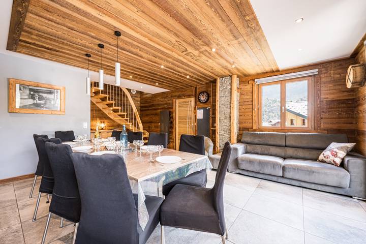 Chalet pour 11 personnes, avec sauna et balcon à Valloire - 4