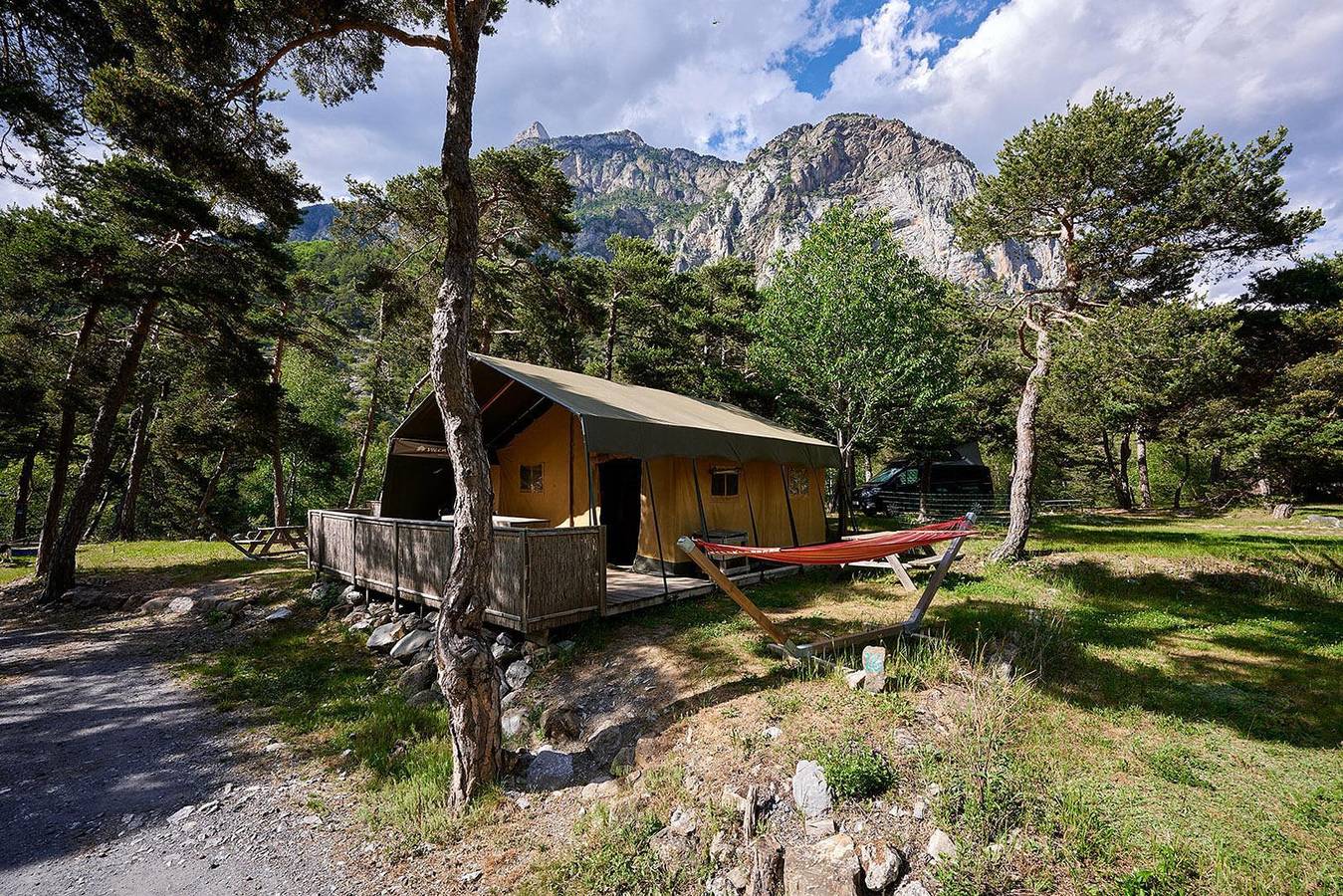 Glamping voor 5 Personen in Méolans-Revel, Barcelonnette en omgeving