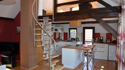 Ferienhaus für 4 Personen, mit Balkon in Wartburg