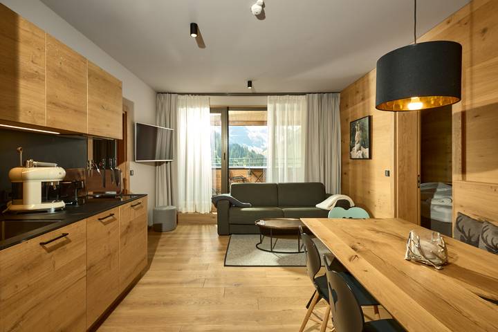 Ferienwohnung für 6 Personen, mit Balkon in Schröcken