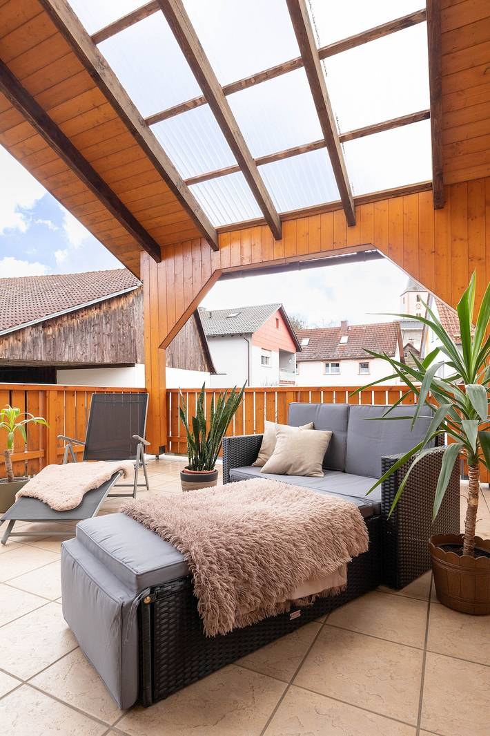 Ganze Wohnung, Rhön & Relax – Schwarze Berge - Ferienwohnung Schwarze Berge mit Kamin in Wildflecken, Rhön-Bayern