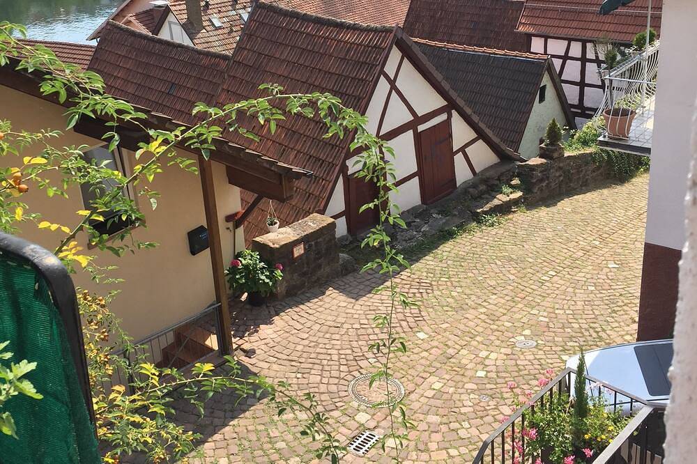 Ganze Wohnung, Natur und Neckarblick vor den Toren Heidelbergs in Hirschhorn, Bergstraße