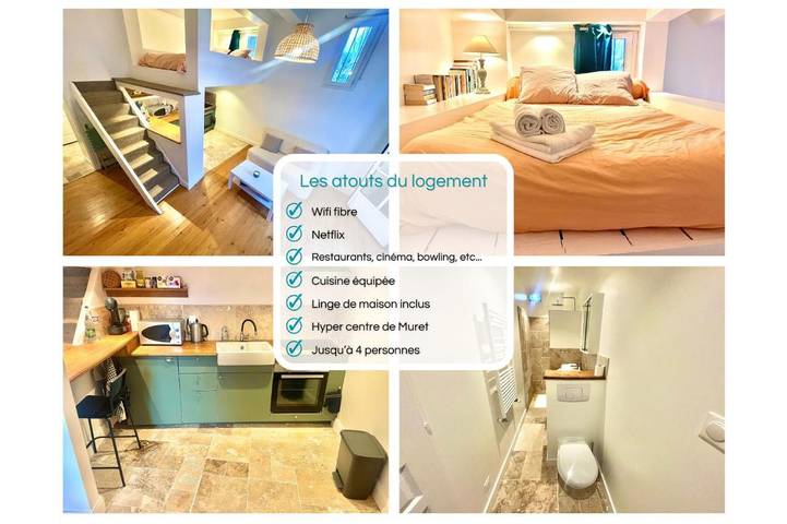 Gîte pour 4 personnes à Muret - 2