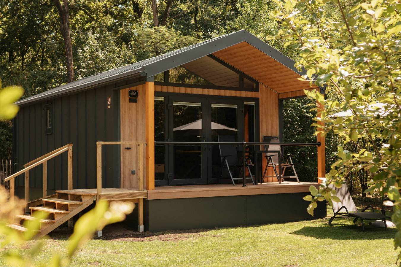 Bungalow pour 2 personnes avec terrasse in Bergeijk, Brabant-Septentrional