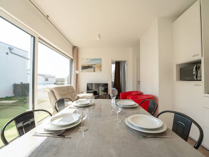 Strandhaus für 4 Personen, mit Terrasse und Garten, mit Haustier in Belgien - 2