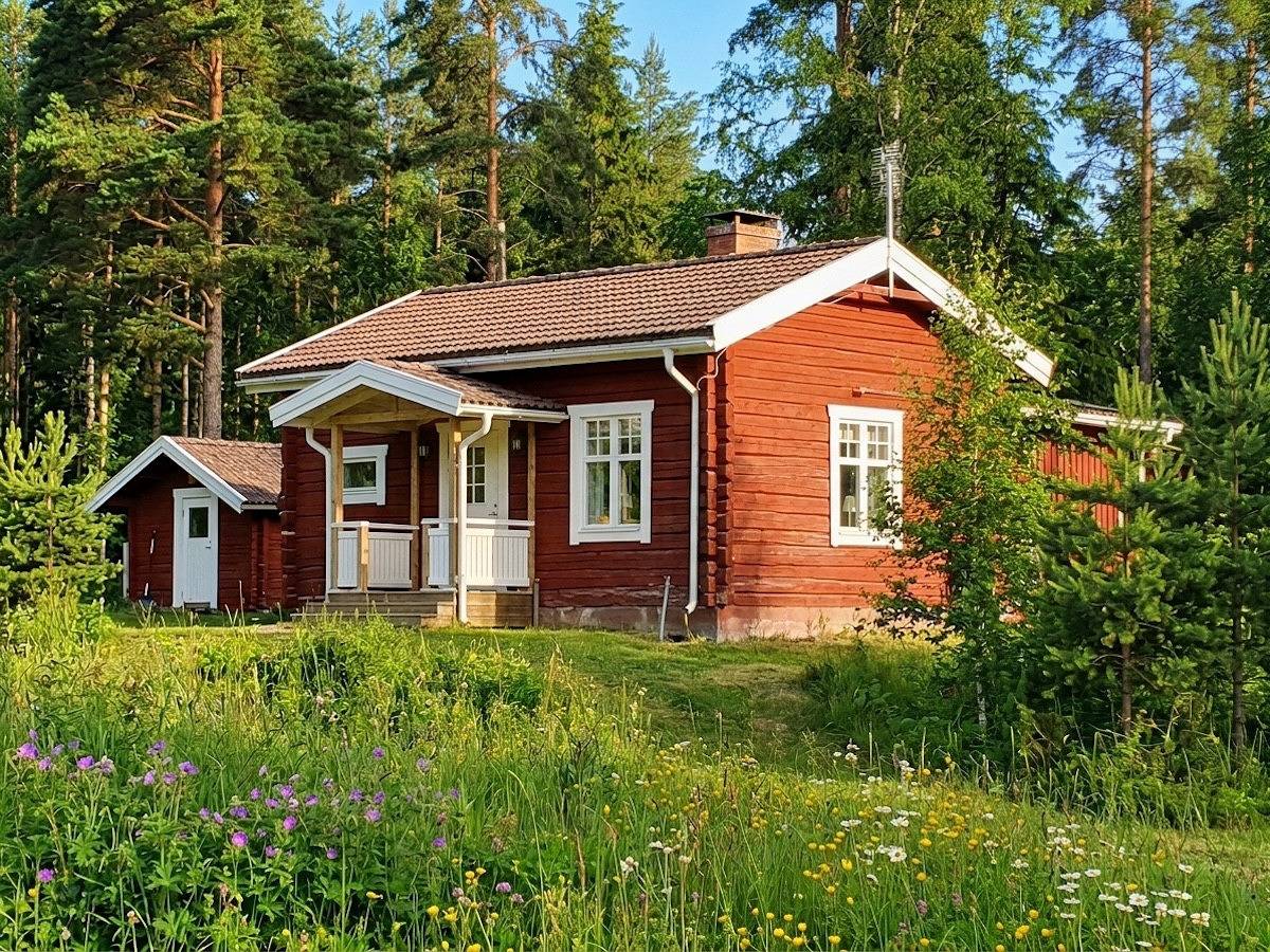 Ferienhaus mit hohen Standard in einer malerischen Lage in Västerbotten