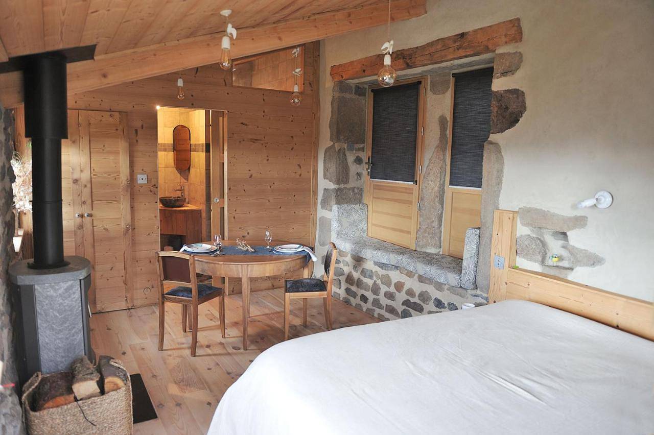Double Room with Mountain View in Siaugues-Sainte-Marie, Haute-Loire
