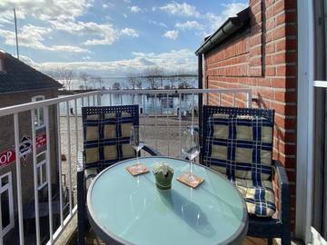 Ferienwohnung für 4 Personen, mit Balkon, mit Haustier in Orth