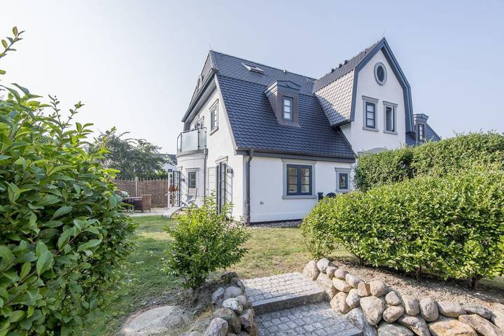 Ferienwohnung für 4 Personen, mit Terrasse und Garten sowie Sauna, mit Haustier - 1