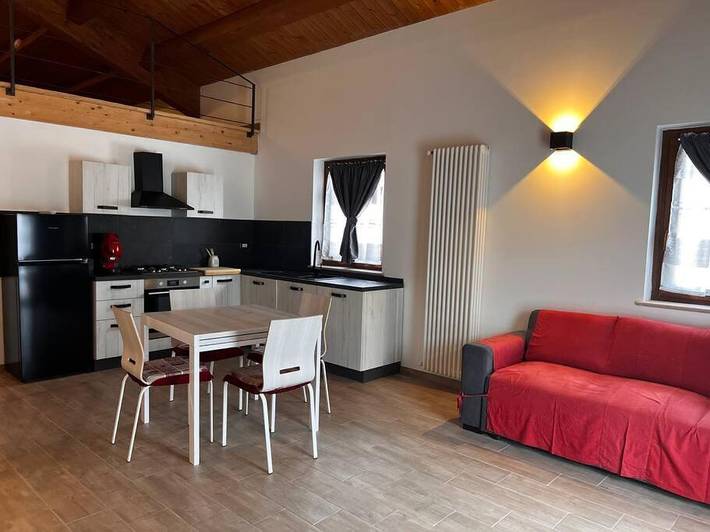 Appartamento per 4 persone, con Balcone e Panorama a Alfedena