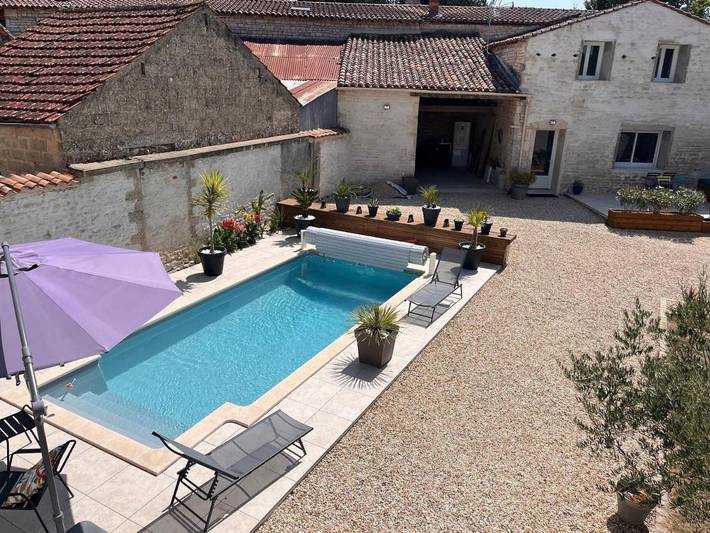 Location de vacances pour 4 personnes, avec piscine et terrasse à Marsac - 2