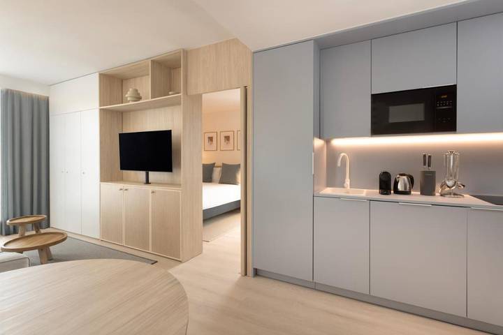 Apartahotel para 2 personas, con vistas en Málaga