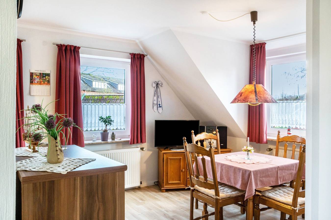 Ganze Wohnung, Apartment 'Heidis' mit privater Terrasse, Gemeinschaftsgarten und Wlan in Wangermeer, Wangerland