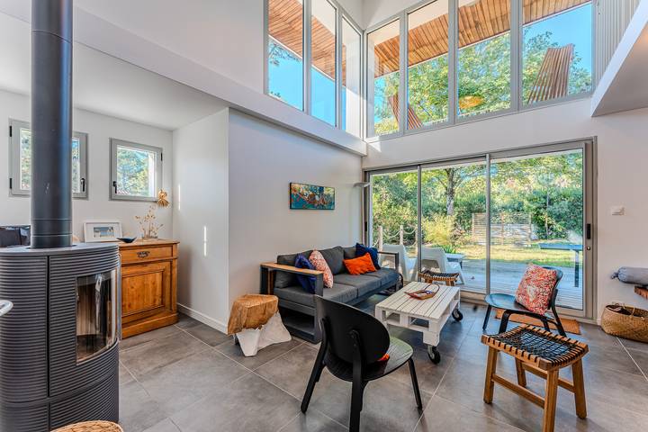 Maison de vacances pour 10 personnes, avec jardin et balcon