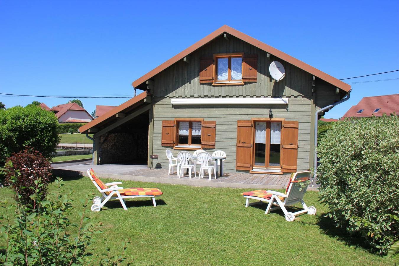 Le Chalet Vert in Cuvier, Jura