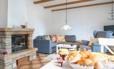 Ferienhaus für 3 Personen, mit Ausblick und Seeblick sowie Garten in Prignitz