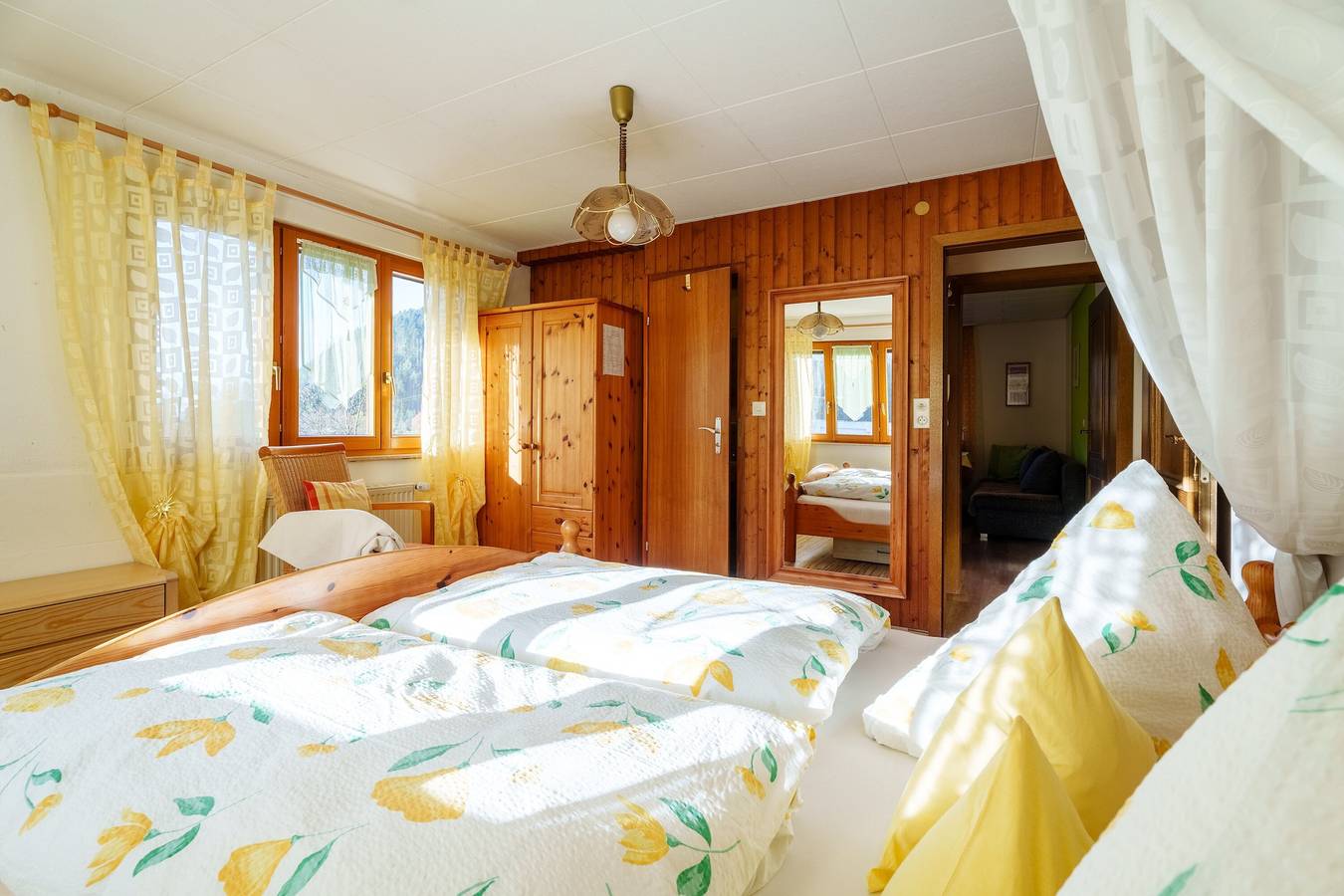 Ganze Wohnung, Apartment 'Himmelreich' mit gemeinsamer Terrasse, Garten und Wlan in Oberharmersbach, Mittlerer Schwarzwald