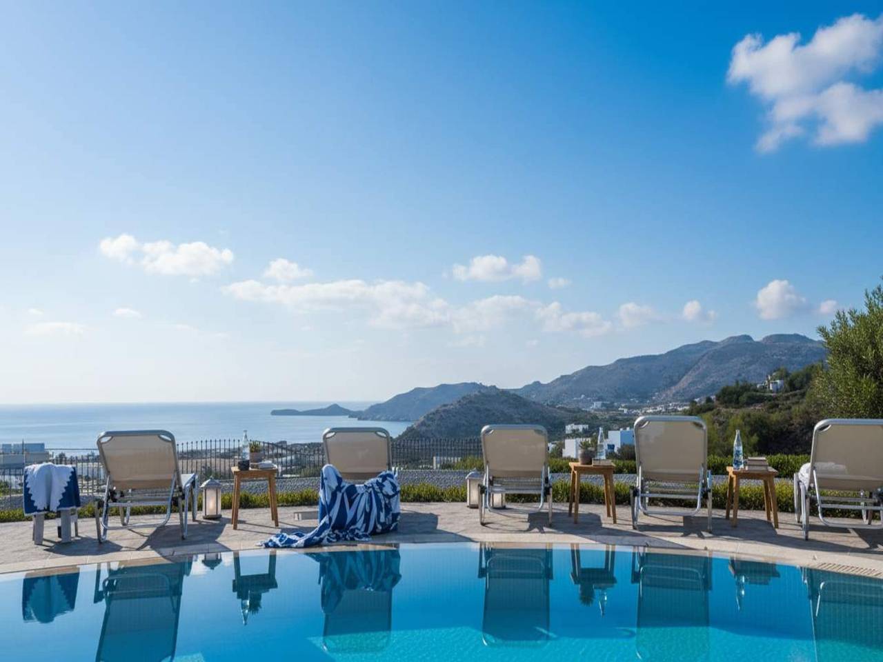 Ferienhaus auf Rhodos mit privatem Pool in Kalathos, Rhodos
