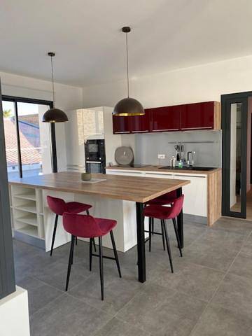 Location de vacances pour 6 personnes, avec vue sur le lac ainsi que vue et terrasse dans Port de Meze - 3