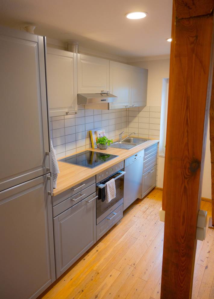 Ferienwohnung für 4 Personen, mit Balkon und Garten sowie Sauna in Westermarkelsdorf
