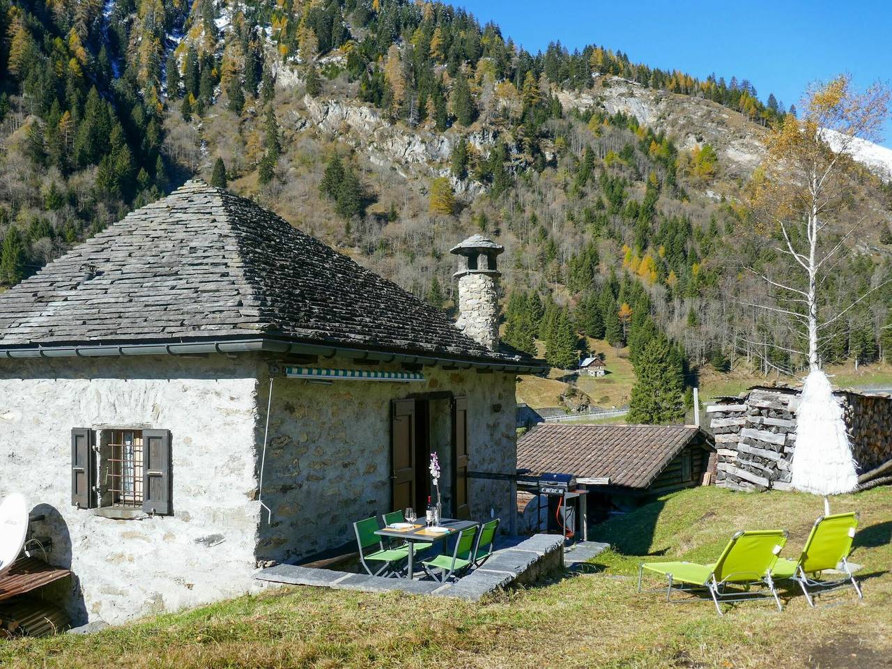 Rustico Stübii - Rustico Stübii 25.1 in Blenio, Lepontinische Alpen